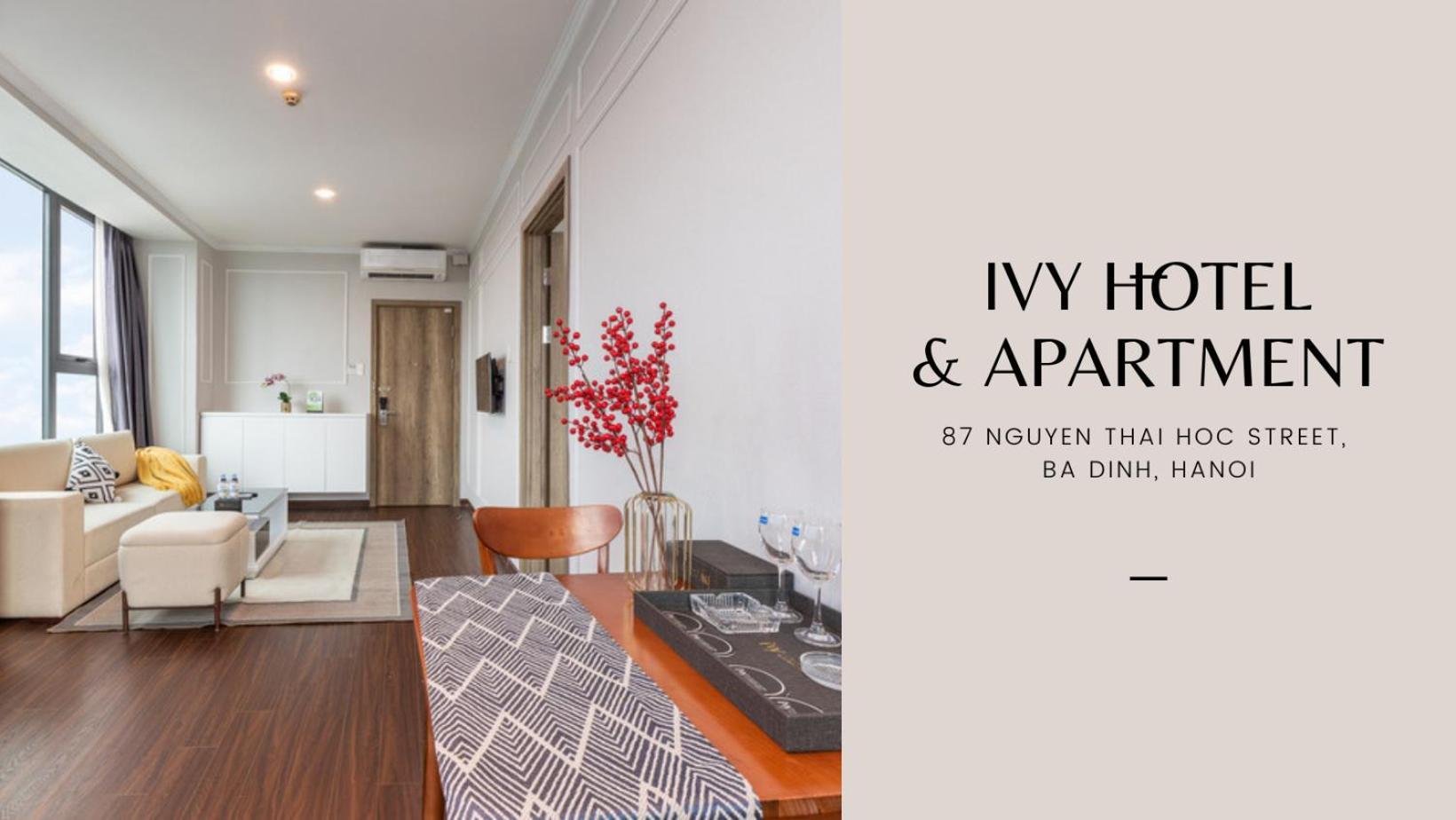 Ivy Hotel & Apartment - Stay 24H 하노이 외부 사진